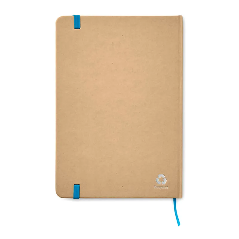 Carnet de notes A5 en carton recyclé personnalisable 160 pages lignées -  Everwrite