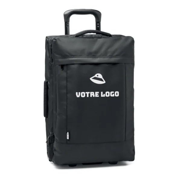 valise TSA en polyester recycle personnalisee