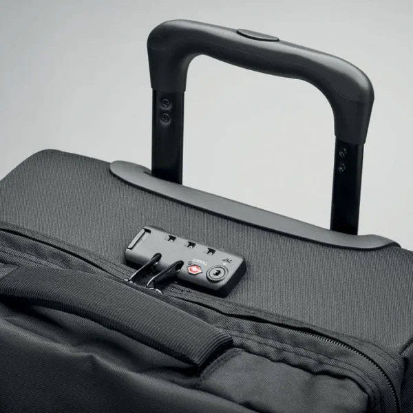 valise TSA en polyester recycle personnalisee TSA