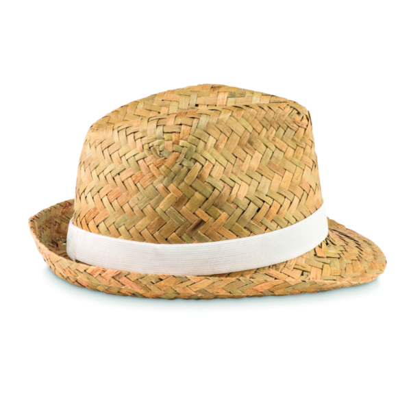Chapeau a ruban personnalise avec logo