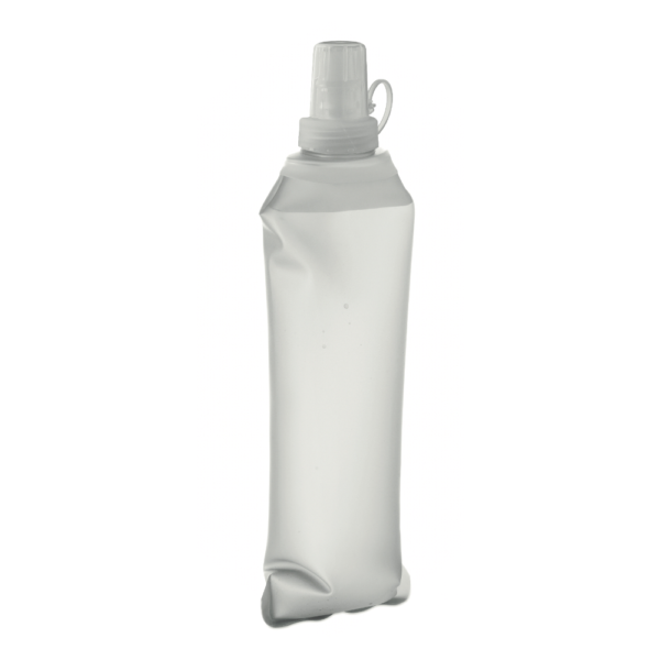 Gourde souple personnalisable blanche