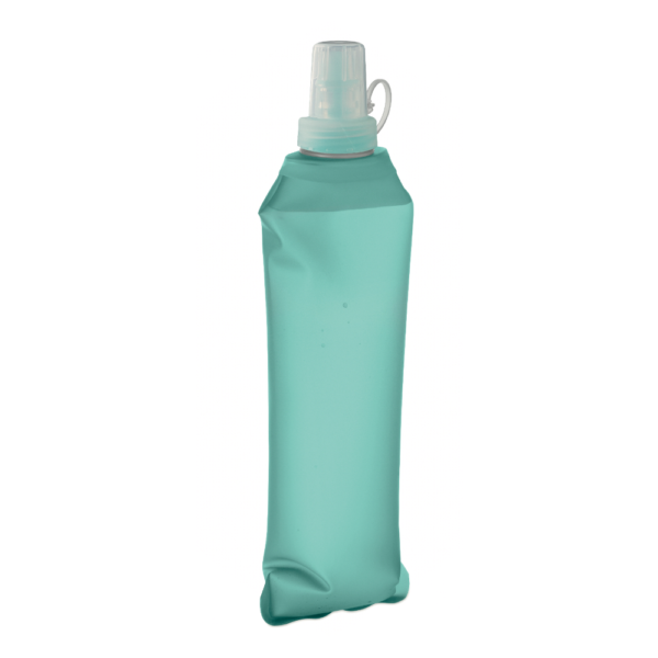 Gourde souple personnalisable bleu ciel