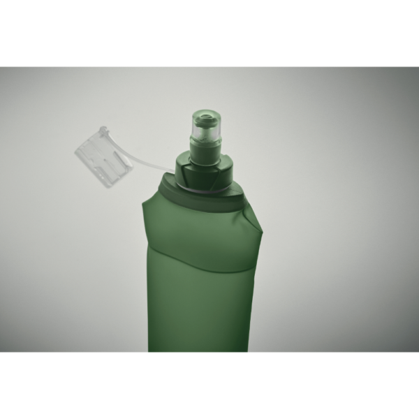 Gourde souple personnalisable vert d eau