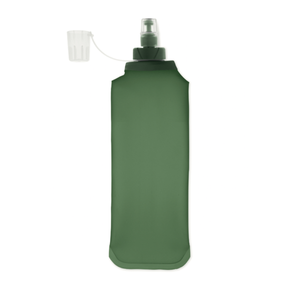 Gourde souple personnalisable vert kaki