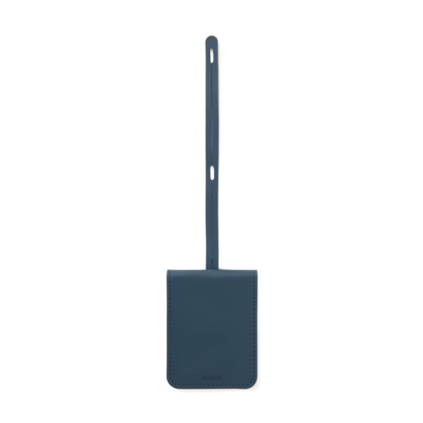 etiquette bagage AirTag universel personnalisable bleue localisable