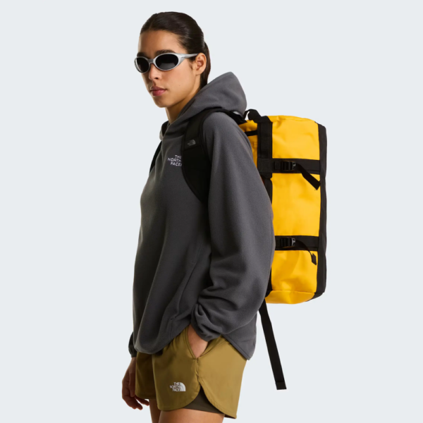 petit sac de voyage the north face personnalisable base camp duffel xs jaune