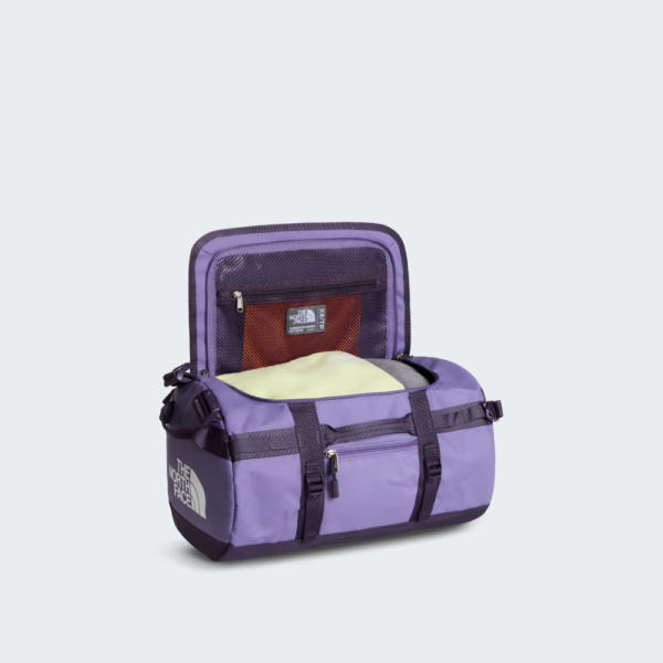 petit sac de voyage the north face personnalisable base camp duffel xs violet