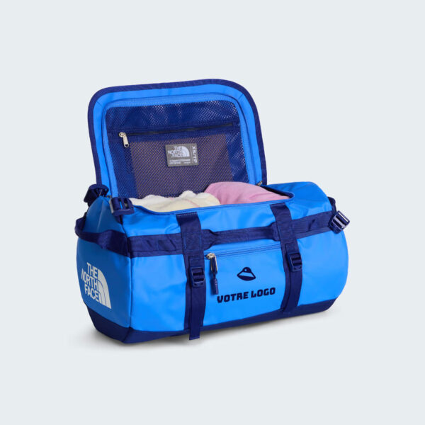 sac de voyage the north face personnalisable base camp duffel xs bleu