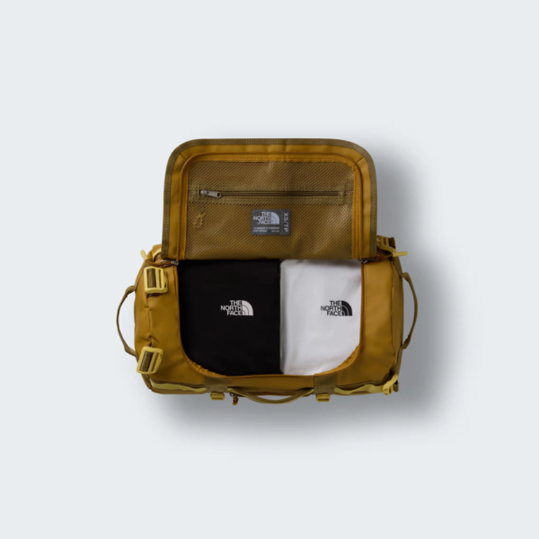 sac de voyage the north face personnalisable base camp duffel xs jaune fonce