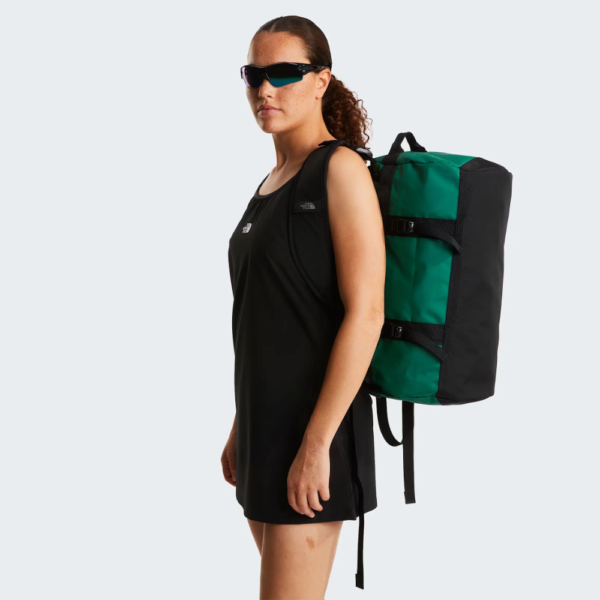 sac de voyage the north face personnalisable base camp duffel xs vert foret
