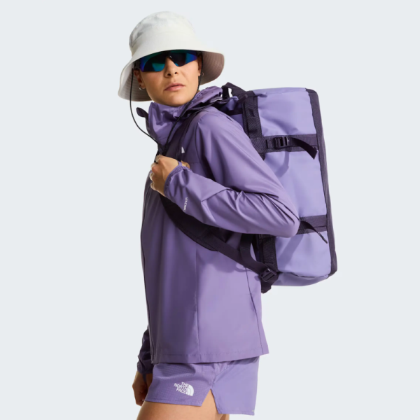 sac de voyage the north face personnalisable base camp duffel xs violet lavande